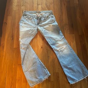 Abercrombie distressed jeans sz 6S